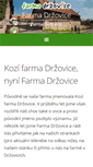 Mobile Screenshot of kozifarma.drzovice.info